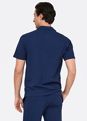 Only & Sons Su trumpomis rankovėmis polo marškinėliai Kian