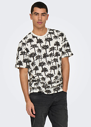 Only & Sons Su trumpomis rankovėmis marškinėliai Kylen