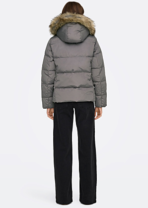 Only pūkinė striukė Newrhoda