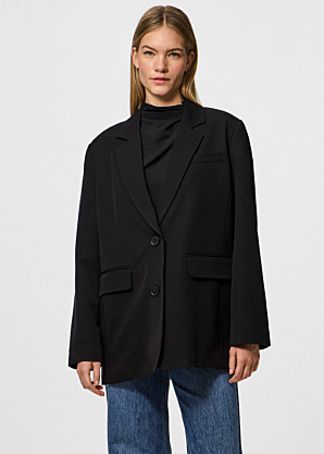 Pieces švarkas Kamil Ls Loose Blazer Bc