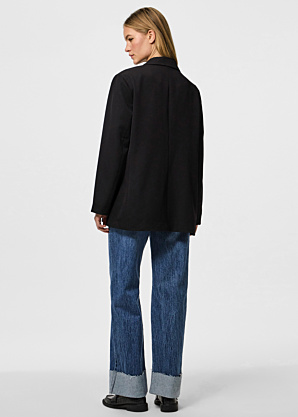 Pieces švarkas Kamil Ls Loose Blazer Bc