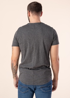 Tommy Jeans marškinėliai Tjm Xslim Jaspe Neck Ext