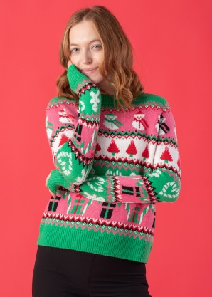 Vero Moda kalėdinis megztinis Xmasmix