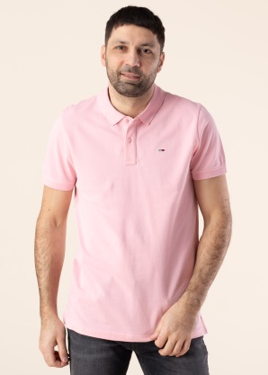 Tommy Jeans polo marškinėliai Slim Placket