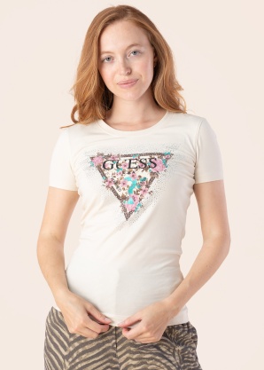 Guess marškinėliai Cherry Flower