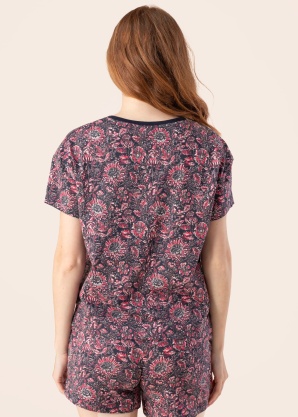 Mustang marškinėliai Indigo Flowers