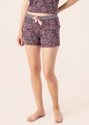 Mustang kelnės Indigo Flowers