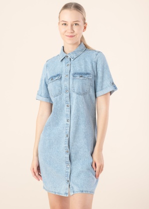 Vero Moda džinsinė suknelė Jennie Ss Short Denim Dress Ga