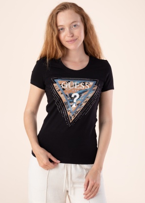 Guess marškinėliai Leo Triangle