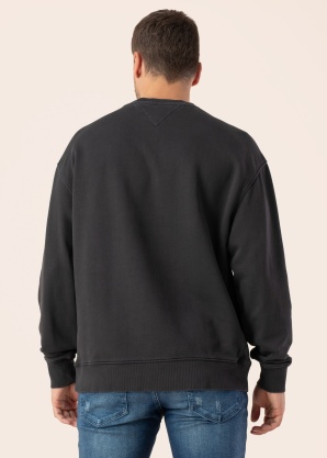 Tommy Jeans džemperis Tjm Rlx Big Flag Cneck Ext