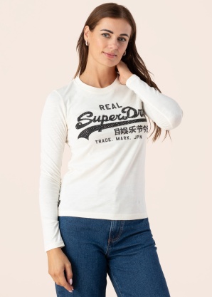 SuperDry marškinėliai Embellished Vl Graphic