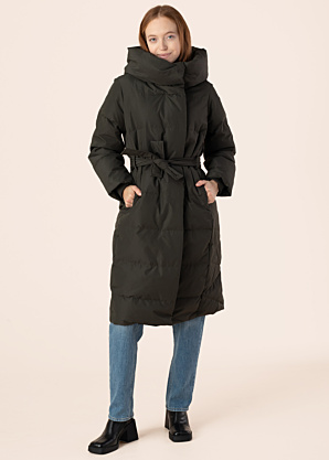 Vero Moda pūkinis paltas Leonie