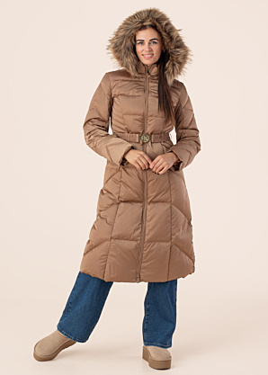 Guess pūkinis paltas Olga