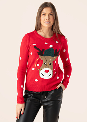 Vero Moda kalėdinis megztinis Tinsel