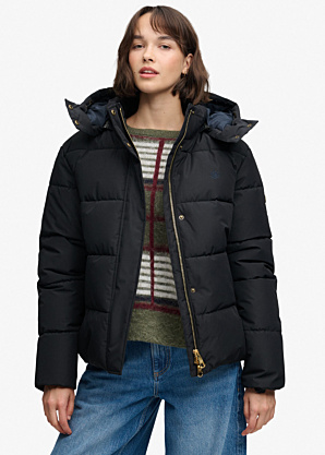 SuperDry dygsniuota žiemine striuke Premium