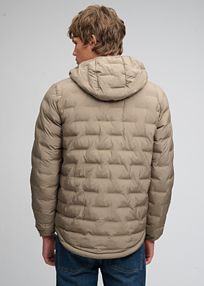 SuperDry dygsniuota pavasario-rudens striuke Hooded Heat Weld Padded