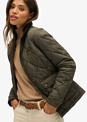 SuperDry dygsniuota pavasario-rudens striuke