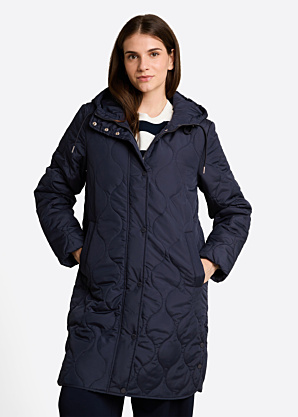 Tom Tailor dygsniuotas pavasario–rudens paltas