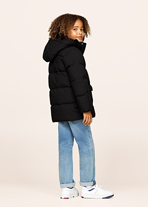 Tommy Hilfiger žieminė striukė Monotype Ribstop Puffer