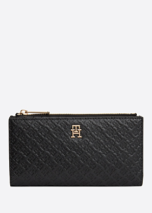 Tommy Hilfiger piniginė Icon Long Bifold Mono dėžutėje