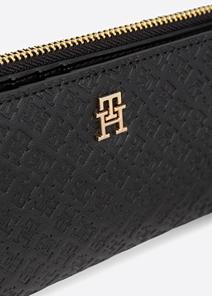 Tommy Hilfiger piniginė Icon Long Bifold Mono dėžutėje