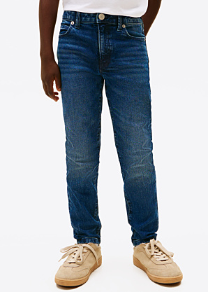 Tommy Hilfiger džinsai Straight Dark Jeans