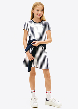 Tommy Hilfiger suknelė Nautical Stripe Skater Dress Ss