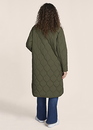 Tommy Jeans pavasario-rudens paltas Tjw Onion Quilt Coat Ext
