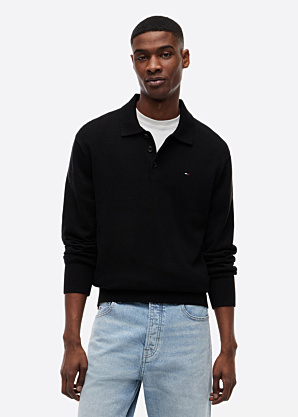 Tommy Jeans megztinis Slim Essential polo Ext