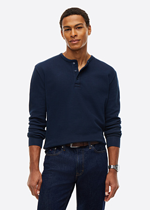 Tommy Jeans džemperis Reg Washed Waffle Henley