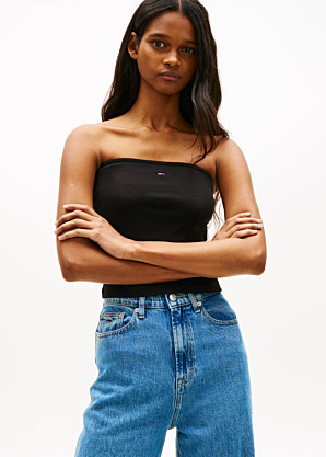 Tommy Jeans viršutiniai marškinėliai