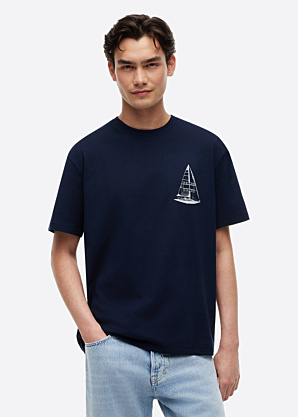 Tommy Jeans marškinėliai Rlx Sailboat