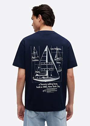 Tommy Jeans marškinėliai Rlx Sailboat