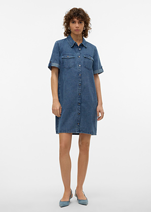 Vero Moda džinsinė suknelė Jennie Ss Short Denim Dress Ga