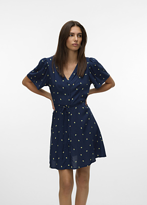 Vero Moda suknelė Alba Ss Short Dress Wvn