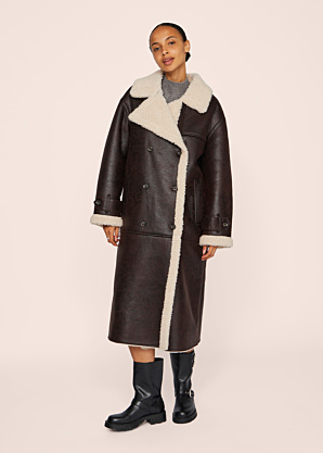 Vila žieminis paltas Risi