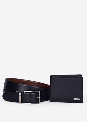 U.S. Polo Association piniginė Taip diržas dovanų dėžutėje