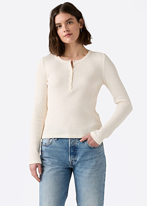 Levi's palaidinė Dry Goods Henley Waffle