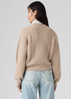 Levi's megztinis Jolie Cable Crewneck
