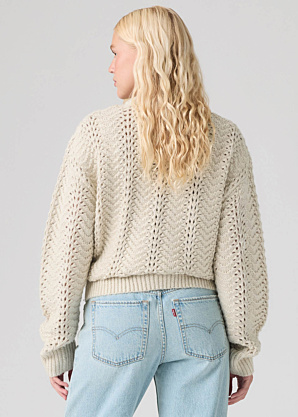 Levi's megztinis Charlotte Pointelle Crewneck