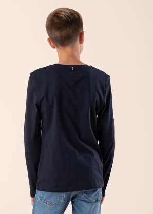 Tommy Hilfiger marškinėliai Boys Basic Cn Knit L/s