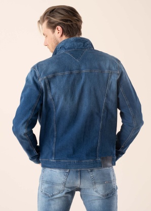 Tommy Jeans džinsinis švarkas Reg Trucker