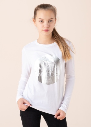 Only marškinėliai ilgomis rankovėmis