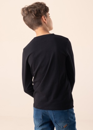 Name It Kids marškinėliai ilgomis rankovėmis Julio Blackpanther