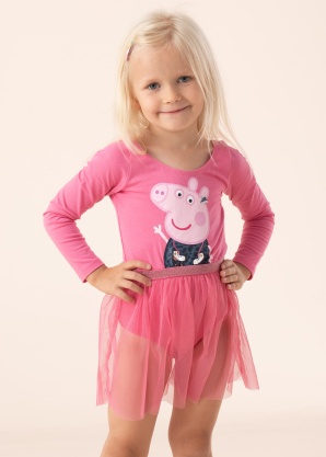 Name It Mini bodis ilgomis rankovėmis Jimi Peppapig