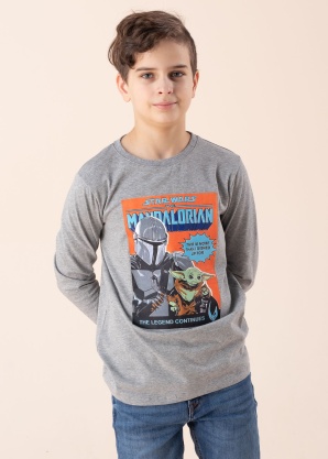 Name It marškinėliai ilgomis rankovėmis „Ohan Mandelorian“