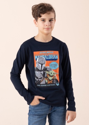 Name It marškinėliai ilgomis rankovėmis „Ohan Mandelorian“