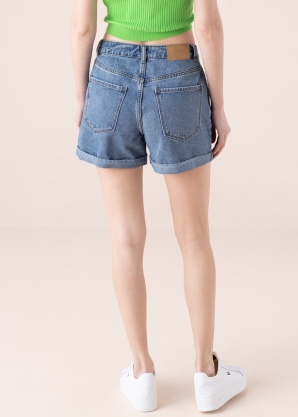 Vero Moda džinsai Zuri Hr Loose Denim Shorts Mix Ga