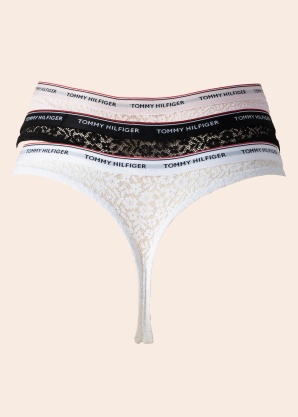 Tommy Hilfiger stringai 3 poros dėžutėje