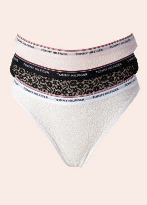 Tommy Hilfiger stringai 3 poros dėžutėje